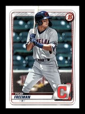TYLER FREEMAN ⚾ 2020 Bowman Draft #BD-78 Cleveland Indians