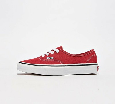 vans authentic crimson