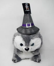 Hyde and Eek Boutique Cat Costume Silver Black Metallic Witch Hat One Size