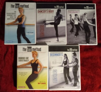 The Bar Method Workout New Sealed 5 DVD Lot - Beginners, Accelerated, Pregnancy