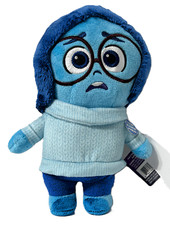 Disney Pixar Inside Out 2 Talk It Out Sadness Plush 7.5 Inch Talking Toy NEW NWT
