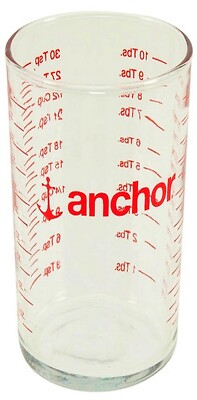 Measuring Glass Tempered 5oz Bar shot Kitchen Craft measure cUp Anchor Hocking