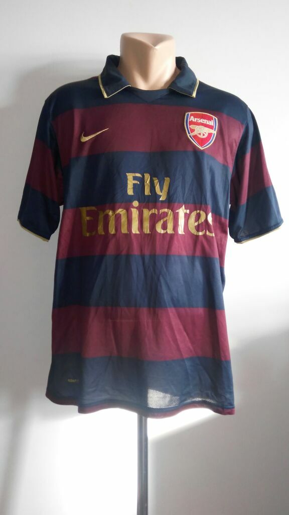 Arsenal London Gunners Third Football Shirt 2007-2008 Nike Jersey
