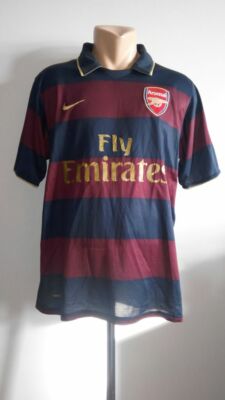 Arsenal London Gunners Third Football Shirt 2007-2008 Nike Jersey