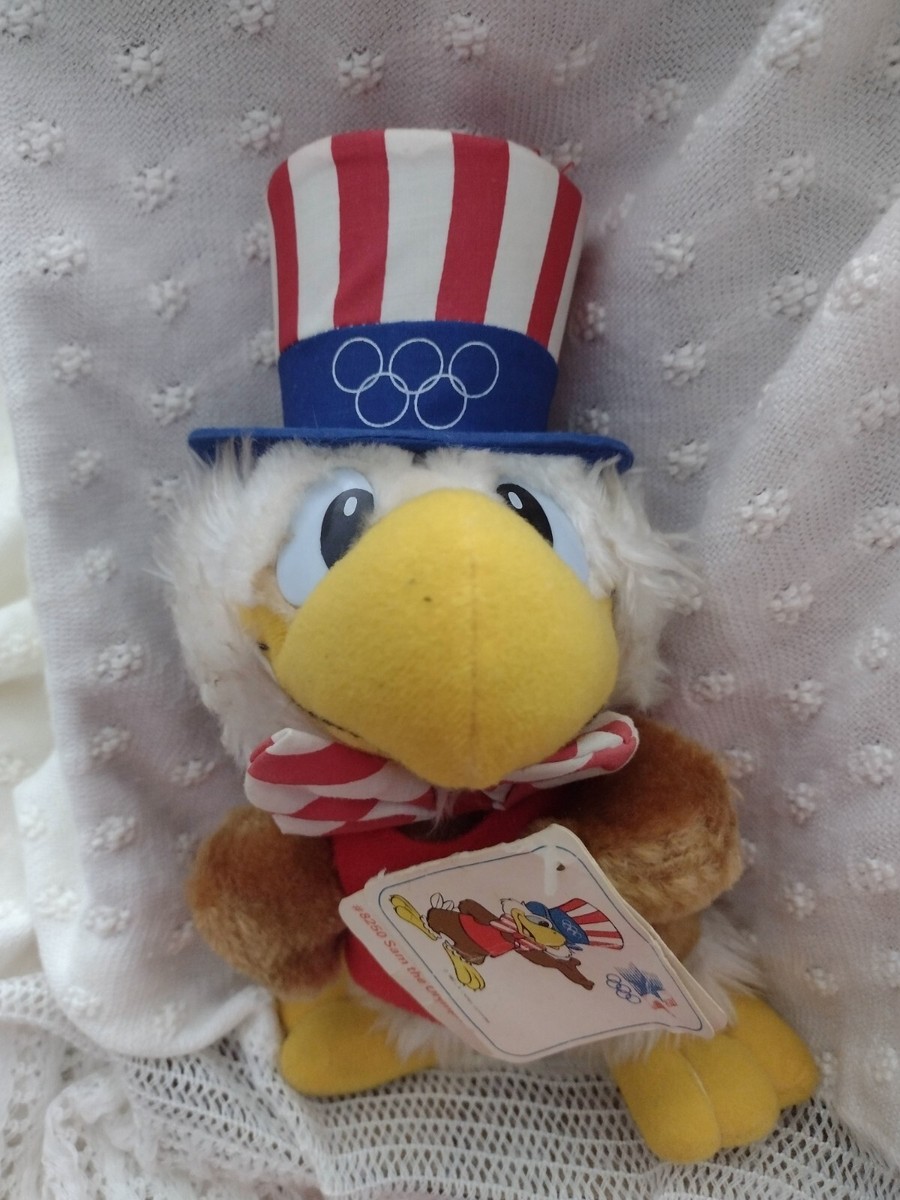 Vintage 1984 Los Angeles Olympics Sam the Olympic Eagle #8255 11