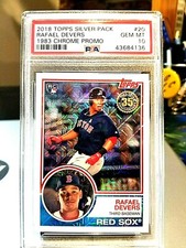 2018 RAFAEL DEVERS TOPPS SILVER PACK 