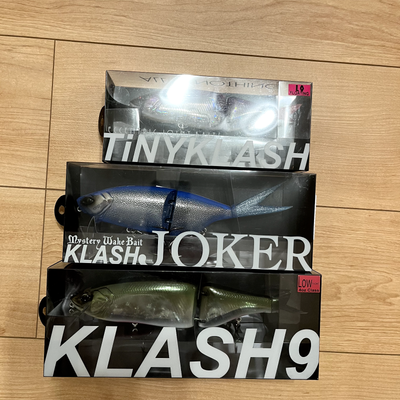 Tiny Klash low, Klash JOKER, KLASH9, DRT New Big Bait Lure