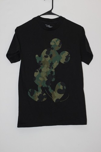 Unisex camo mickey mouse logo shirt 