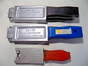 (3) Do-It Corp./Herters Fishing Sinker Molds-XLNT Condition