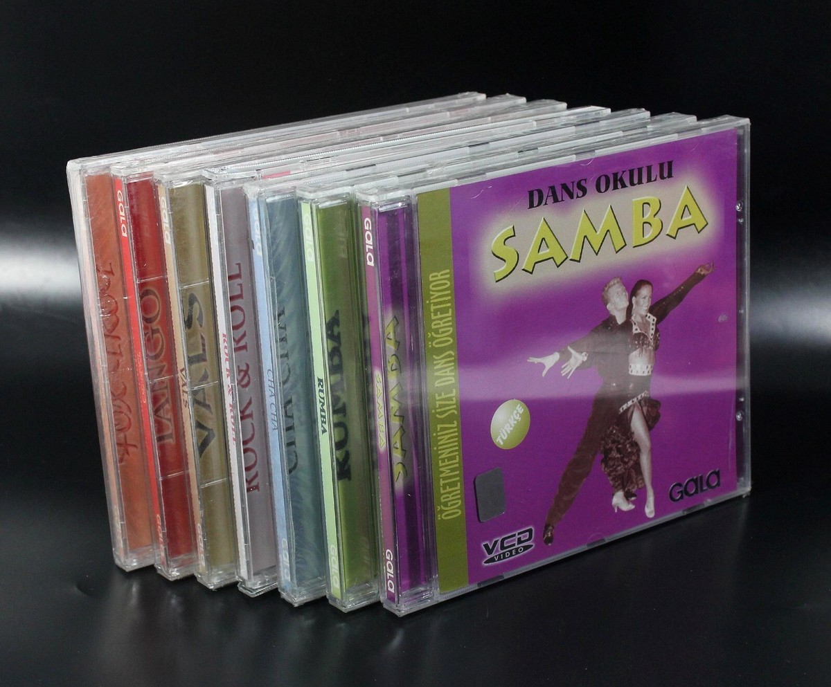 Vintage VCD Dance School Turkish DUB Video CD Full Set of 7 New | eBay