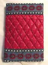 Vera Bradley Retired Rare Vintage Red Book Cover