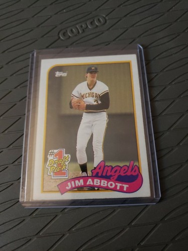 Jim Abbott TOPPS 1989 Baseball Card MINT Condition EBay