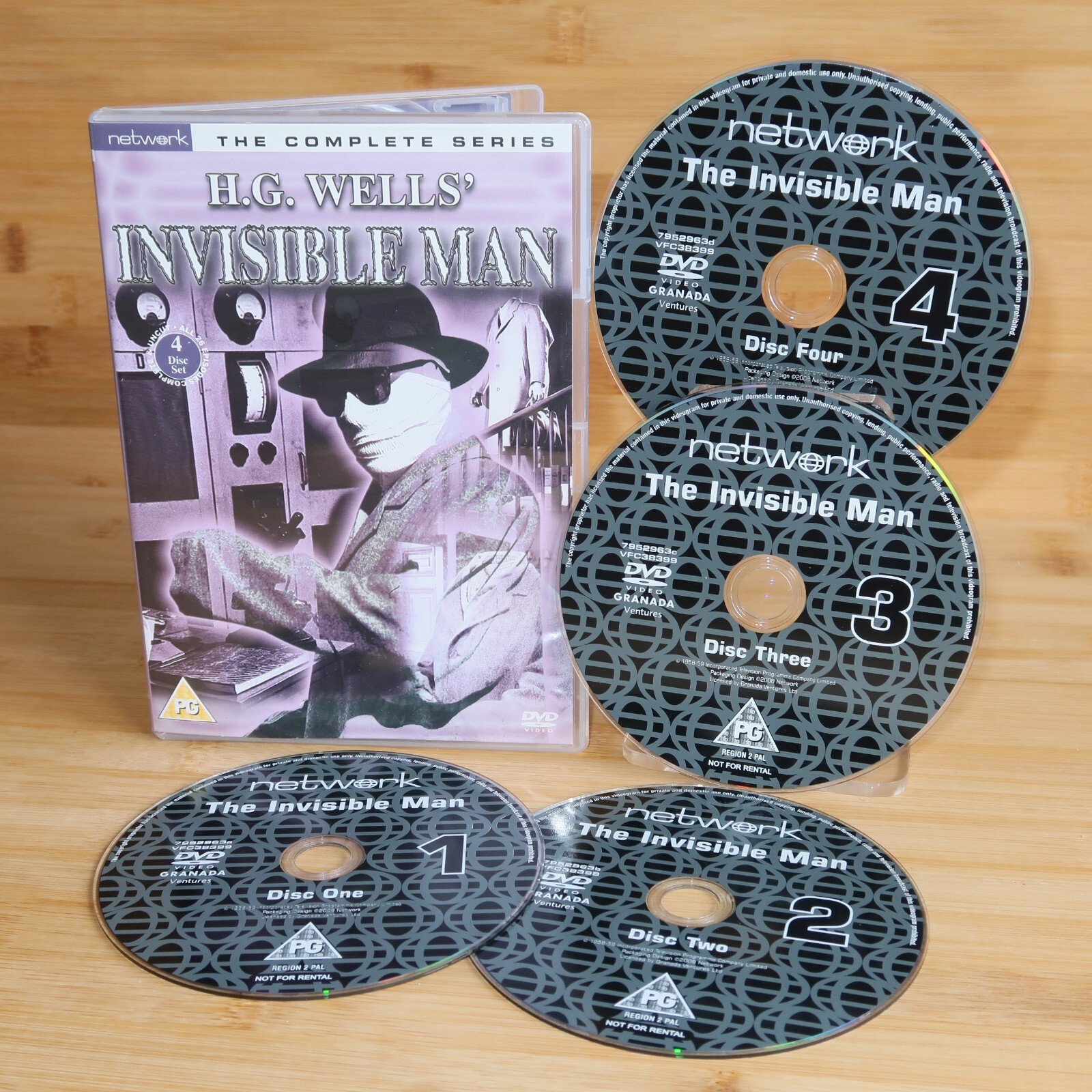 The Invisible Man Complete 1958 TV Series DVD