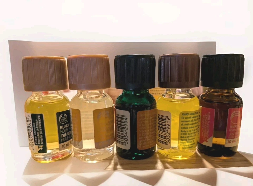 VHTF RARE The Body Shop Home Fragrance Oils-5 bottles - Image 2 of 2