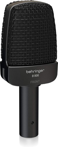 Behringer B 906 Dynamic Microphone for Instrument and Vocal Applications,Black