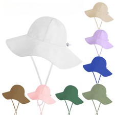 Cotton Kids Bucket Hats Summer Sun Protection Beach Unisex Sun Outdoor Boys Cap