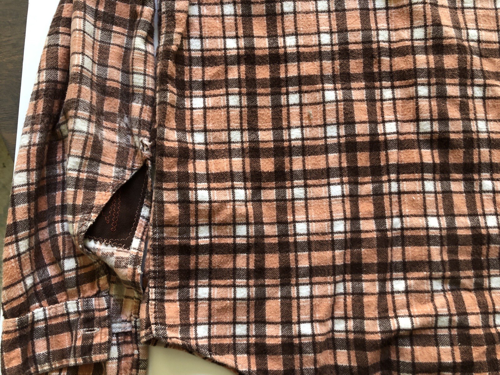 Vintage 1950s 1960s Cotton Flannel Shirts Permanent Press Botany 500 Sz Medium