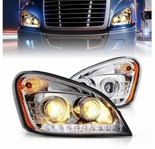Replacement LED Headlights for Freightliner [Cascadia 2008-2017] Waterproof Set