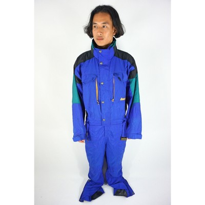Herren Vintage Skianzug in Extra Large