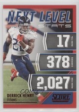 2021 Score Next Level Stats Red Derrick Henry #NL17 0h3b