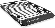 64"x39"x4" Roof Rack Cargo Basket W/ Extension