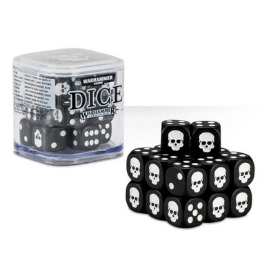 Citadel 12mm Dice Set - Black (65-36) Würfelset