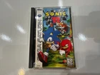 Sonic R (Sega Saturn 1997) CIB Complete in Box with Manual + Foam Tested NR MINT