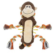 Squeaky Durable Dog Toy Large Breed, Tug of War Dog Interactive Toy, Stuffed