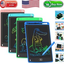 4 Pack 8.5 Inch Colorful LCD Writing Tablets - Creative Doodle Boards for Kids