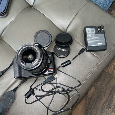 CANON EOS REBEL XSI DIGITAL CAMERA WORKING  18-55 IS LENS 12.2 MEGAPIXELS