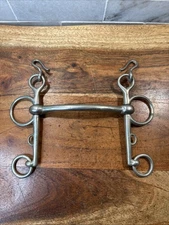 Never Rust English Horse Pelham Horse Bit 4.5”