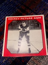 1933-34 NHL HOCKEY CARD NELSON STEWART ROOKIE V252 CANADIAN GUM BOSTON BRUINS