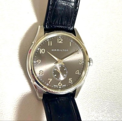 Hamilton Jazzmaster Thinline kleine Sekunde Quarzuhr 40 mm Herren