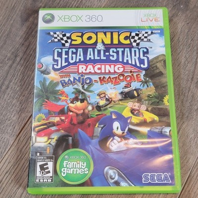 Sonic & Sega All-Stars Racing With Banjo-Kazooie (Microsoft Xbox 360, 2010) CIB