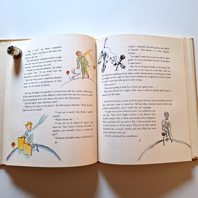 THE LITTLE PRINCE Antoine de Saint-Exupery Harcourt Brace World