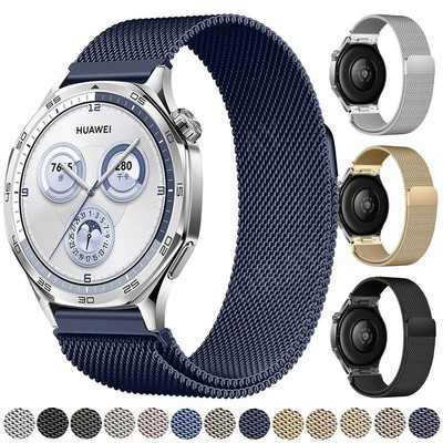 Magnetic Milanese Watch Band Strap for Amazfit GTR 4 3 2 2e 47mm Bip 6 5