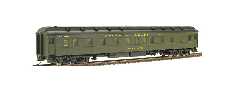 HO ACL Atlantic Coast Line 82' Pullman Heavyweight 6-3 Sleeper NOS 932-10414