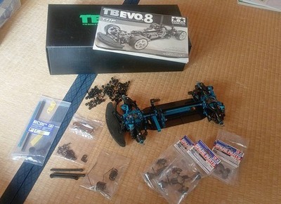 Tamiya TB Evo 8 110 RC Touring Car Chassis With Double Cardan