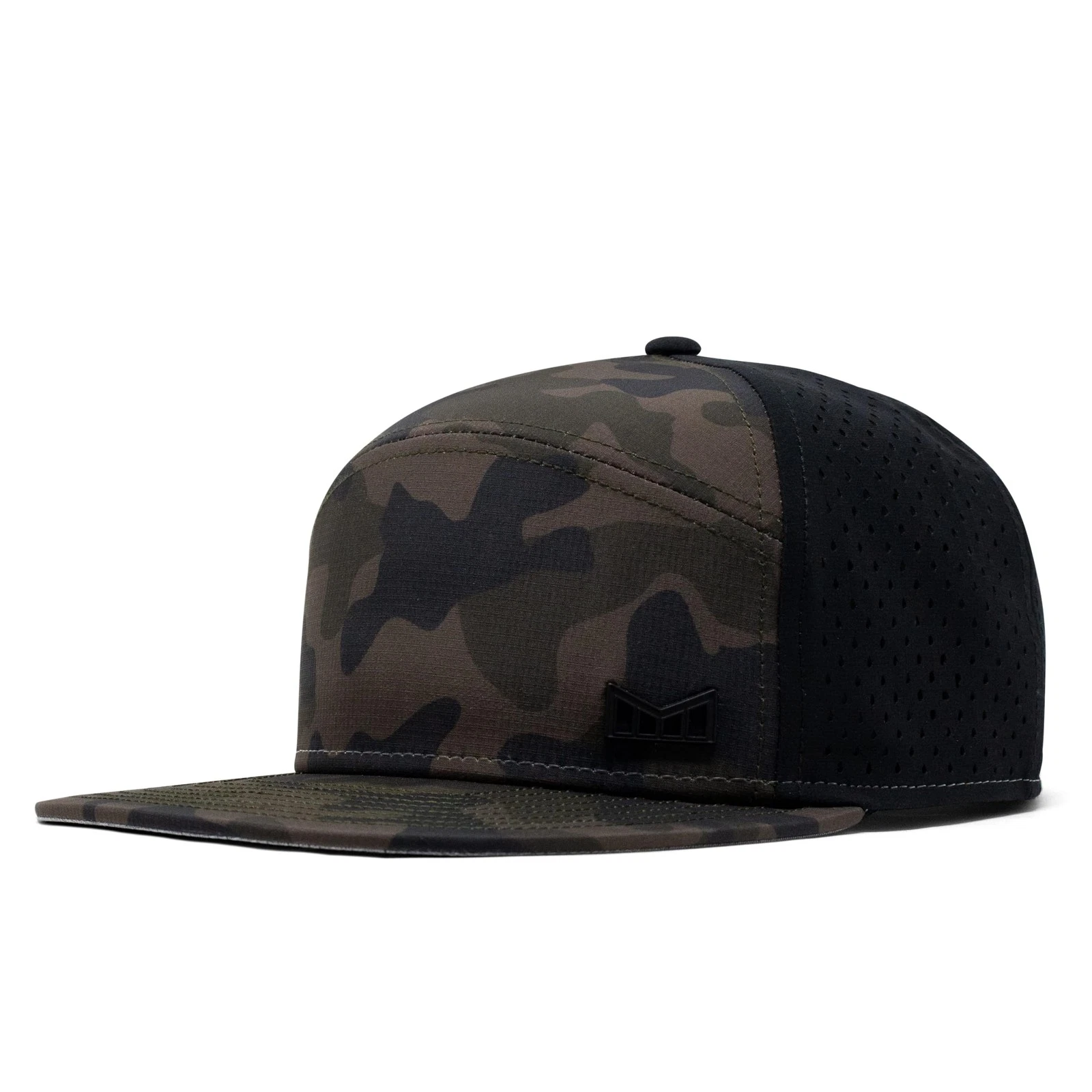 Trenches Icon Hydro, Olive Camo, Men's Performance Snapback Hats, Water-Resis...