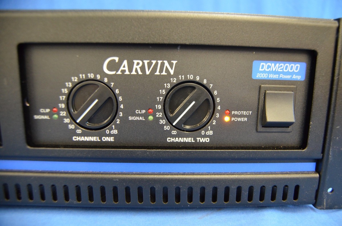 Carvin DCM 2000 Professional Power Amplifier 2000 Watts . | eBay