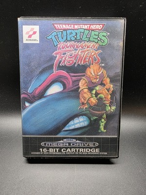 Mega Drive Teenage Mutant Ninja Turtles - Tournament Fighters Cib mit Anleitung 