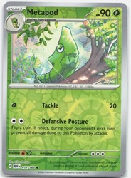 Metapod 011/165 Reverse Holo Scarlet & Violet 151