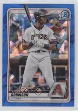 2020 Bowman Chrome Draft Sapphire Edition Kristian Robinson #BD-192 0c6