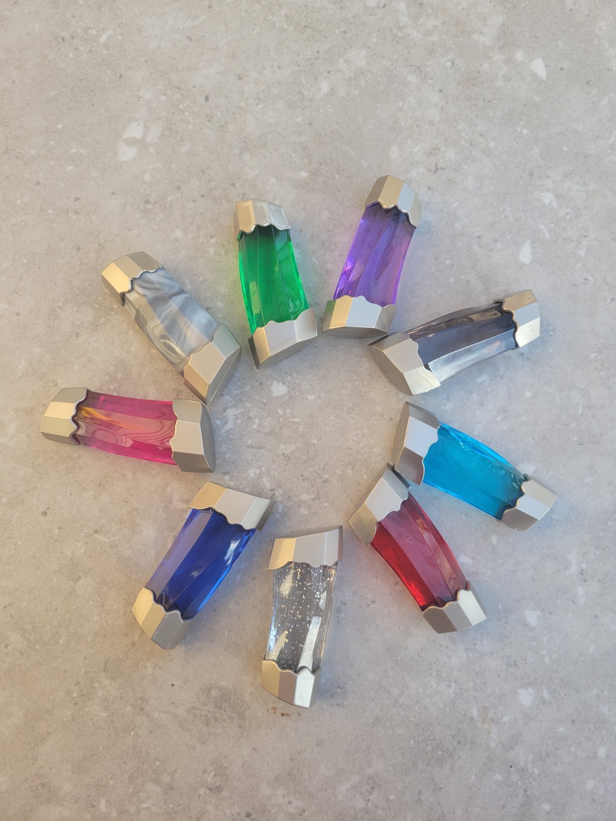 Flawed power Energem set of 9 Ranger Dino Crystal