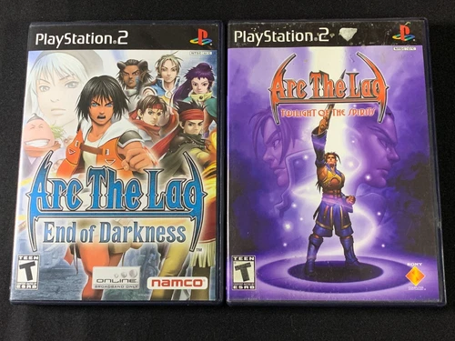 Arc the Lad  End of Darkness Twilight of the Spirits PlayStation 2 PS2 COMPLETE