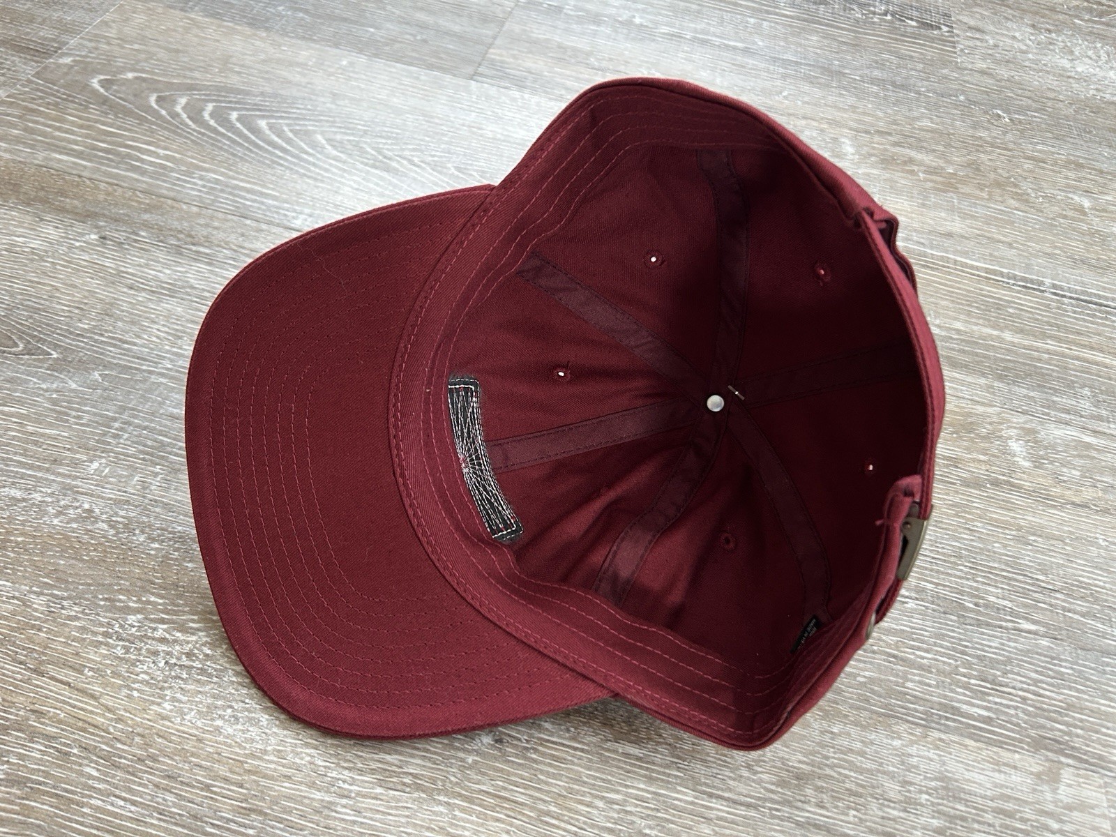 Jackalope Brewery Beer Patch Adjustable Hat Burgu… - image 3