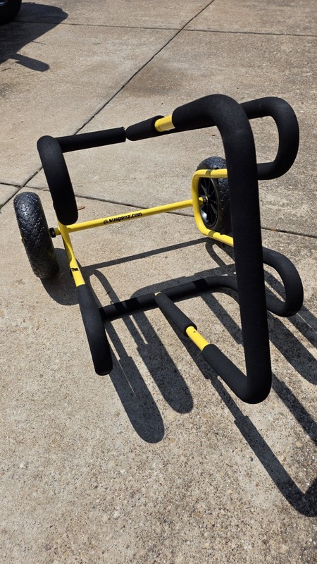 Suspenz Double SUP Transport Cart with Airless Wheels, Carrier/Trolley for 2 ...