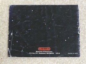 Manual Wild Gunman NES AUT&Eacute;NTICO 