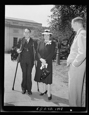 Washington DC 1944 Percy Clarey Frances Perkins White House labor delegates