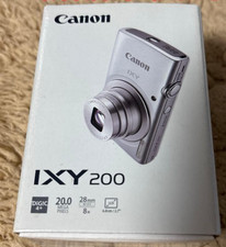 NEW RARE Canon IXY 200 Silver Digital Camera IXUS 185 Tested Working Fast